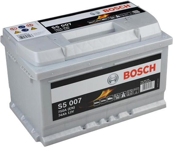 Autobaterie Bosch S5 12V 74Ah 750A
