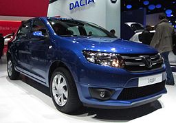 Střešní nosič Dacia Logan