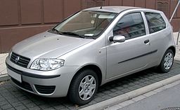 Střešní nosič Fiat Punto